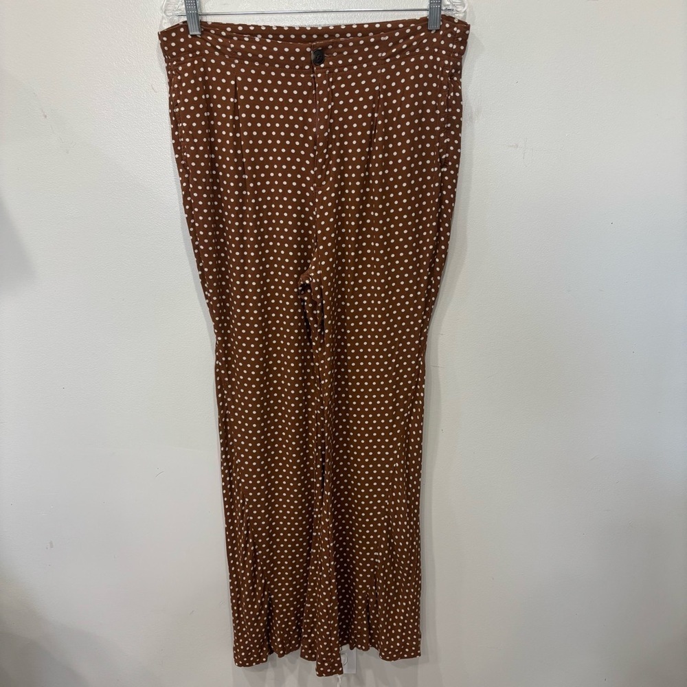 Free People Can’t Take My Eyes Off You Flare High Rise Polka Dots Women’s Large